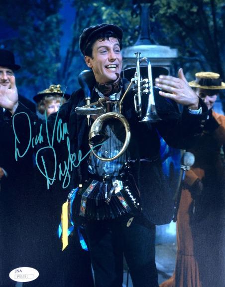 Dick Van Dyke (Mary Poppins) Signed 8x10 Photo JSA P55551