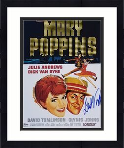 Dick Van Dyke signed Mary Poppins 8x10 Movie Poster Beckett COA autograph