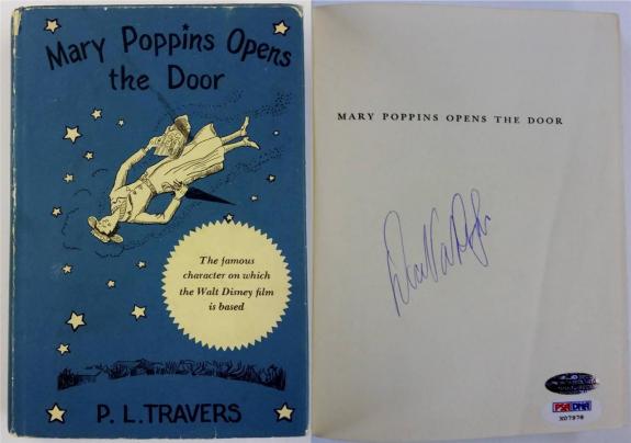 Dick Van Dyke Signed Mary Poppins Opens The Door Book PSA X07978 Auto Autograph