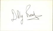 Dolly Read AKA Margaret Read Actress Signed 3" x 5" Index Card