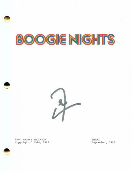 Don Cheadle Signed Autograph Boogie Nights Full Movie Script - War Machine Rare!