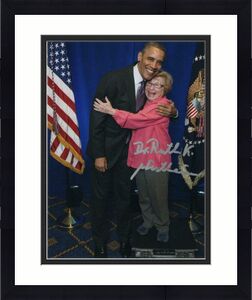 Dr Ruth Westheimer Signed Autograph 8x10 Photo - W/ President Barack Obama B