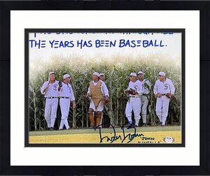 Dwier Brown Signed 11x14 Field Of Dreams Group Photo The One Constant Insc PSA