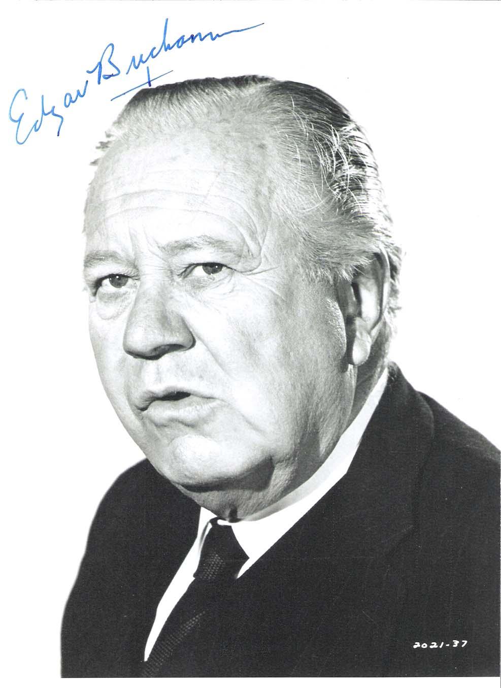 EDGAR BUCHANAN Best Known as UNCLE JOE CARSON from the "PETTICOAT