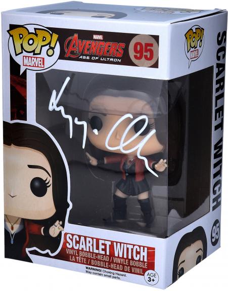 Elizabeth Olsen Scarlet Witch Autographed #95 Funko Pop!