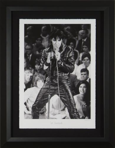 Elvis Presley ’68 Comeback Limited – Fine Art Photograph Framed