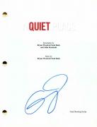 Emily Blunt Signed Autograph - A Quiet Place Full Movie Script - John Krasinski