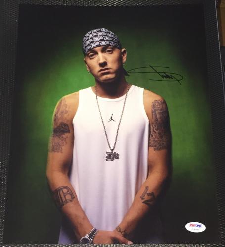 Autographed Eminem Memorabilia: Signed Photos & Other Items