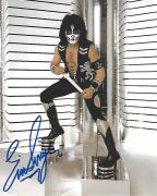 ERIC SINGER - DRUMMER for "KISS" and Known as CATMAN - Signed 8x10 Color Photo