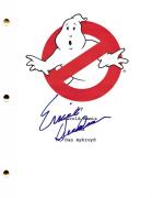Ernie Hudson Signed Ghostbusters Full Script Authentic Autograph Hologram