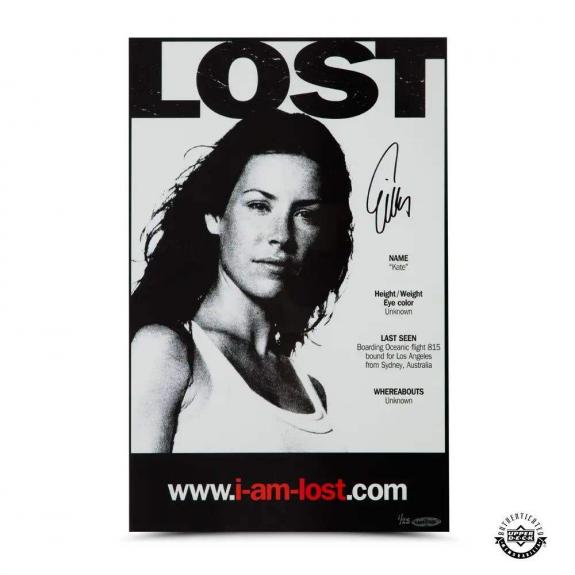 Evangeline Lilly Autographed Lost 11 x 17 Poster - Upper Deck