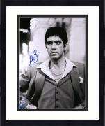 Framed Al Pacino Scarface Autographed 11" x 14" in Suit Photograph - BAS