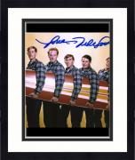 Framed Mike Love Beach Boys Autographed 8" x 10" Holding Surfboard Photograph - BAS