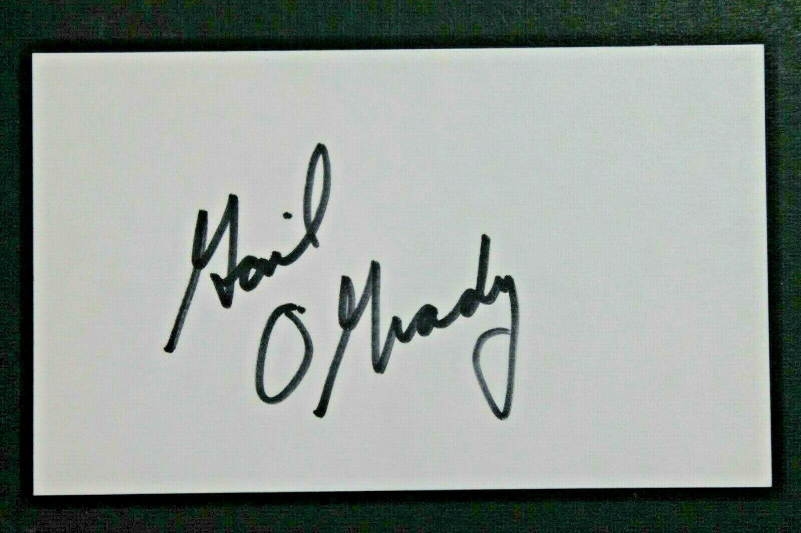 Gail O'Grady Signed 3x5 Index Card PSA/DNA Autograph NYPD Blue American Dreams 