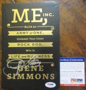 Gene Simmons Kiss Signed Book - PSA DNA