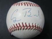 George H.W. Bush President signed autographed OAL Baseball JSA Letter COA