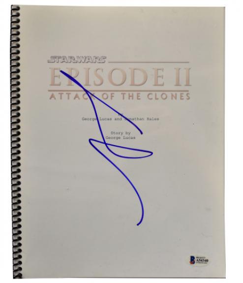 george lucas signed memorabilia
