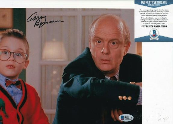 GERRY BAMMAN signed (HOME ALONE) Movie Uncle Frank 8X10 photo BECKETT BAS Z02619