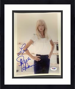 Goldie Hawn Signed Framed 11x14 Photo Poster JSA Laugh In 