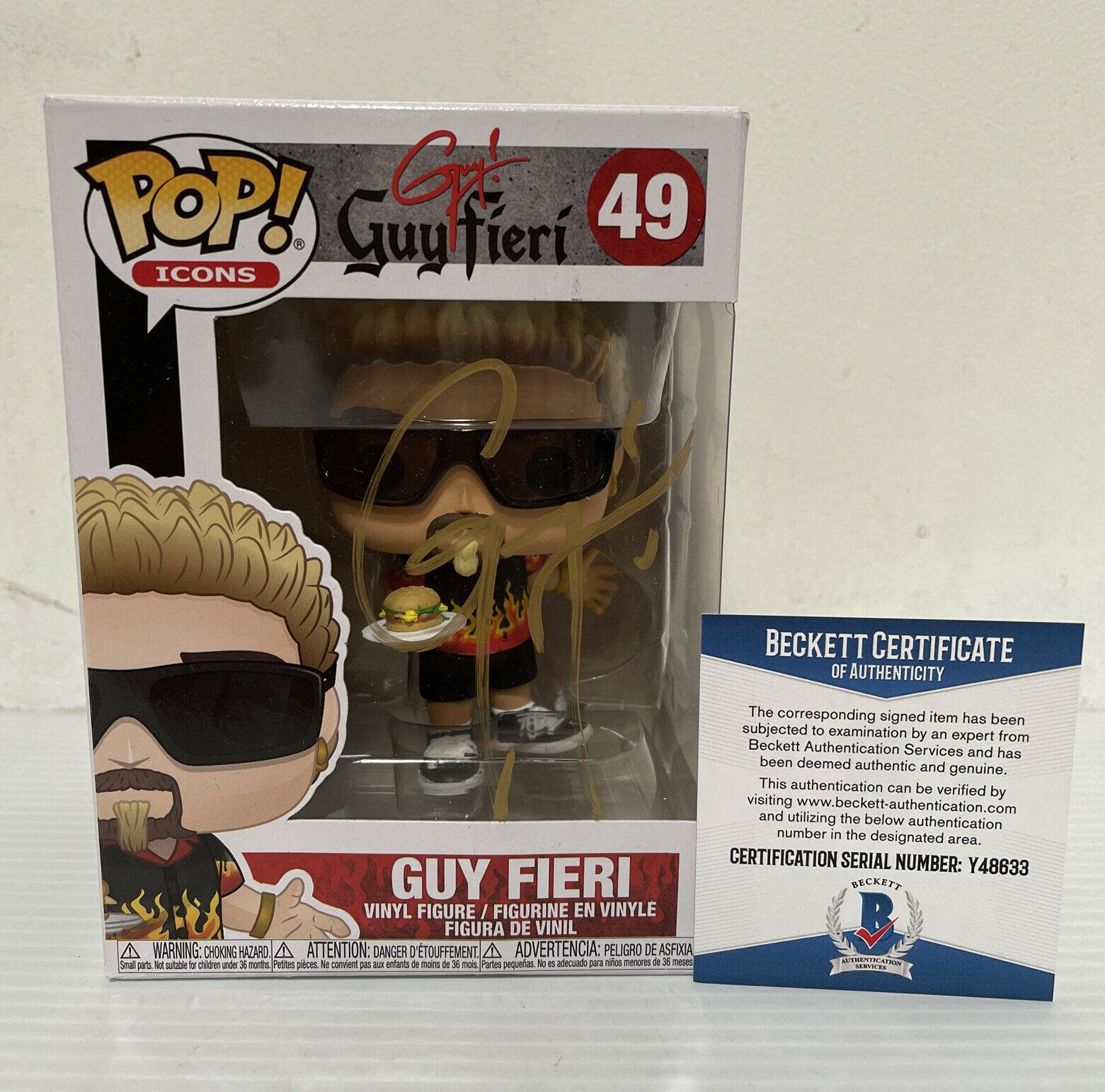 Guy Fieri Signed Autographed Master 