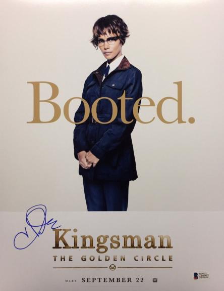 Halle Berry Signed Kingsman The Golden Circle 11x14 Photo BAS Beckett C16903