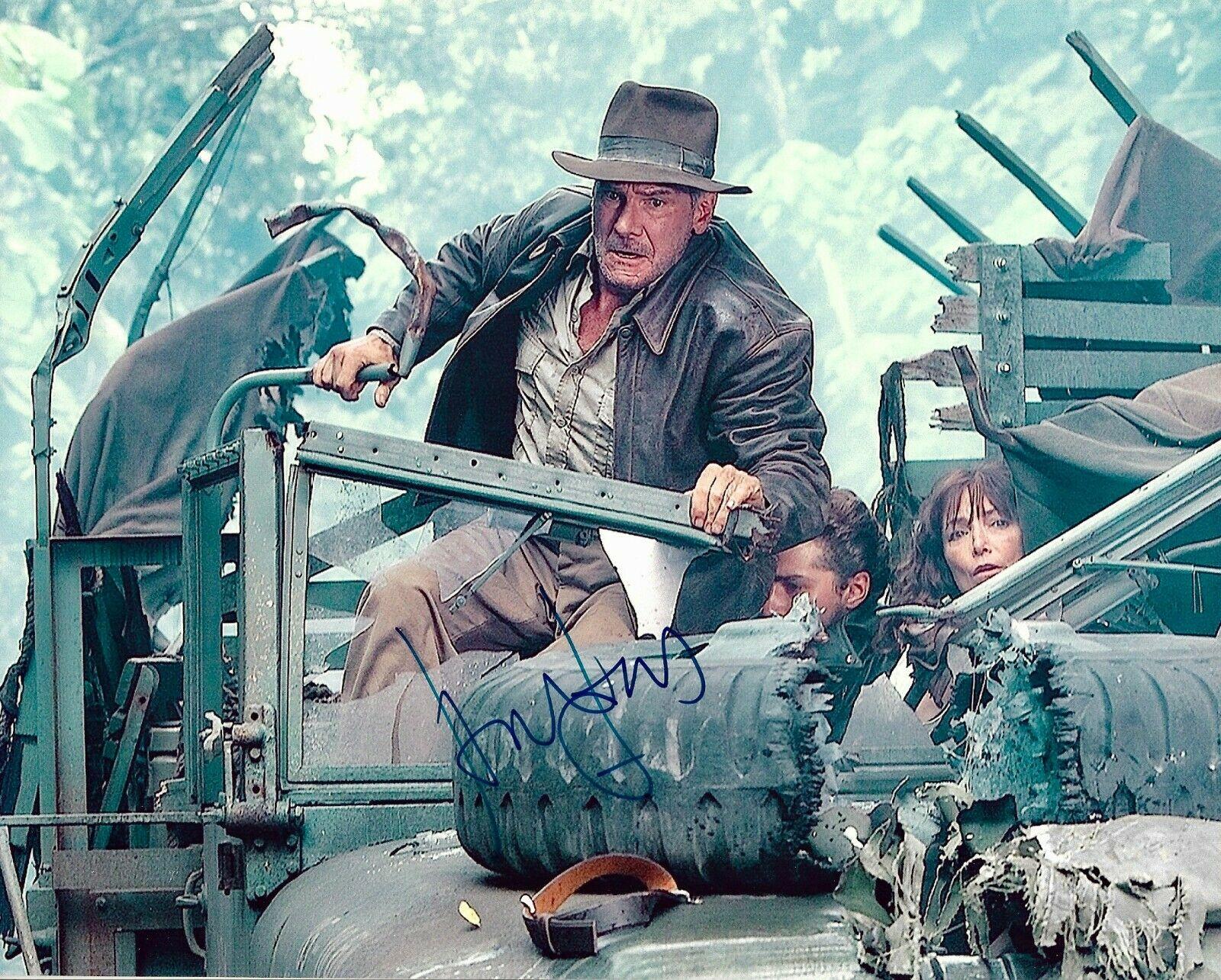 Harrison Ford Indiana Jones Star Wars Signed 8x10 Auto Photo DG COA (C)