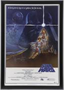 Harrison Ford Star Wars Framed Autographed Movie Poster - BAS