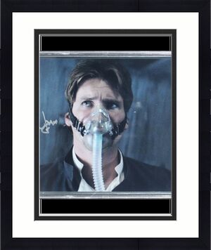 Harrison Ford Star Wars Signed 8x10 Photo Autographed BAS Slabbed