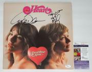 Heart Ann & Nancy Wilson Signed Dreamboat Annie Record Album Jsa Coa N26941