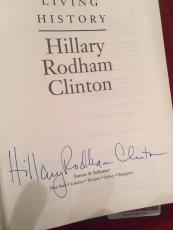 Hillary Clinton signed Hillary Clinton signed