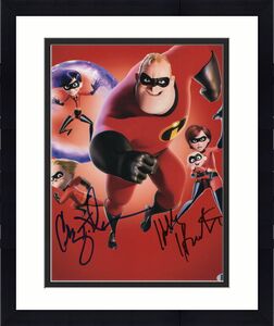 Holly Hunter Craig T Nelson Incredibles Signed Autographed 11x14 Photo Bas 2