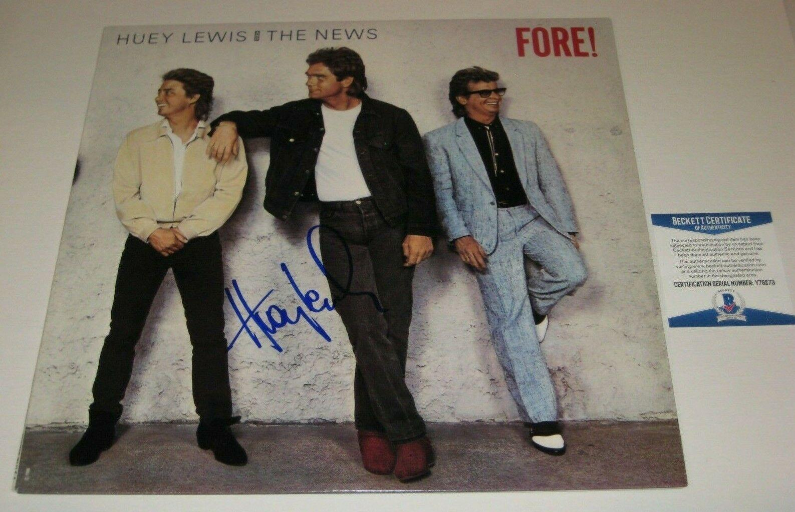 Huey Lewis And The News Greatest Hits Album Cover Sticker