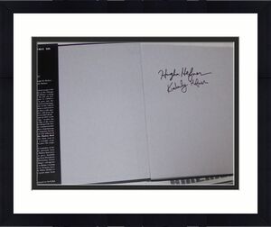 Hugh Hefner & Kimberley Conrad Signed The Playboy Book 40 Forty Years PSA/DNA