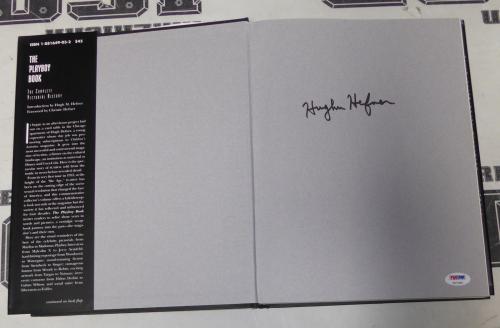Hugh Hefner Signed The Playboy Book 40 Years PSA/DNA COA Gem Mint 10 Autograph