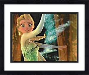 Idina Menzel Frozen Elsa Wicked Broadway Signed Auto 8x10 Photo DG COA (A)