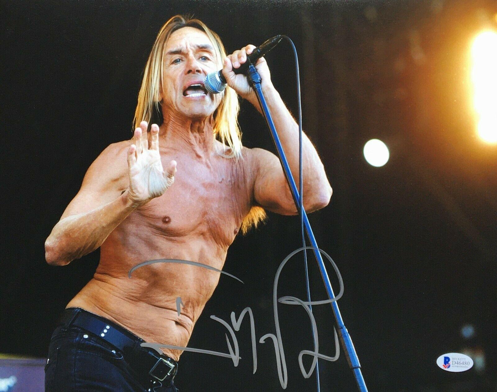 Iggy Pop Signed 11x14 Photo *The Passenger *Lust For Life ...