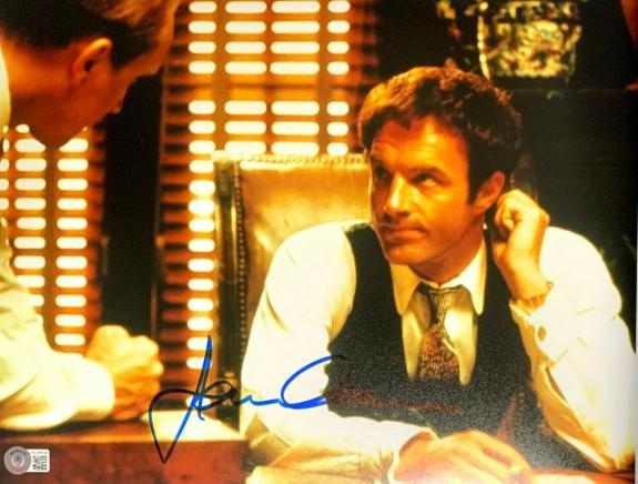 James Caan Signed 11 x 14 The Godfather Sonny Corleone Photo Beckett BAS