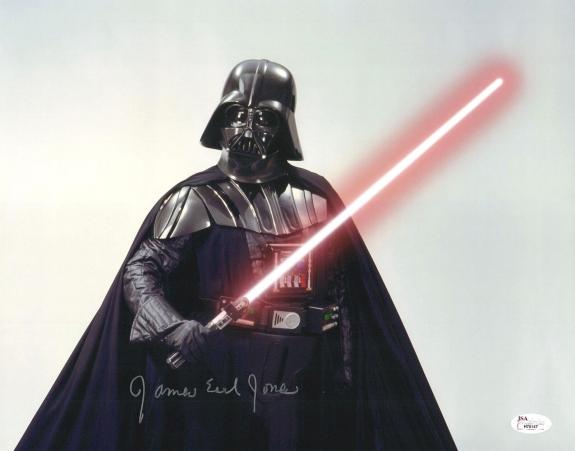James Earl Jones Signed Star Wars 11x14 Photo Darth Vader Saber James Spence JSA