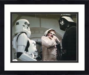 James Earl Jones Signed Star Wars Darth Vader 11x14 Slvr Photo James Spence JSA