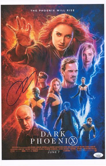 James McAvoy Autographed 12" x 18" X-Men: Dark Phoenix Movie Poster - JSA