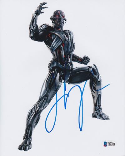 James Spader Signed 8x10 Photo Avengers Ultron Beckett Bas Autograph Auto Coa V