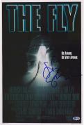 Jeff Goldblum The Fly Autographed 12" x 18" Poster - BAS