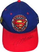 Jeff Gordon signed NASCAR Chase Authentics Superman Racing Gordon #24 Cap- JSA Hologram #HH18139