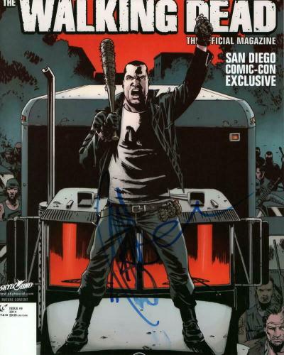 Jeffrey Dean Morgan Signed Autograph 8x10 Photo - Negan The Walking Dead Stud