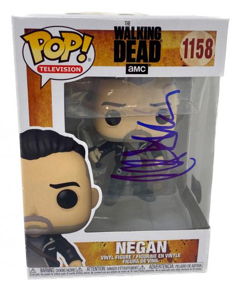 Jeffrey Dean Morgan Signed The Walking Dead Negan Funko Pop #1158 Beckett COA