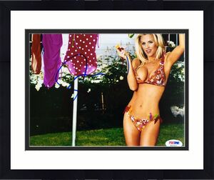 Jenny McCarthy Signed " Sexy Playboy " 8x10 Photo PSA/DNA