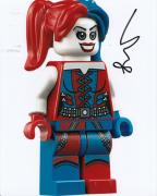 JENNY SLATE signed *THE LEGO BATMAN MOVIE* 8X10 photo Harley Quinn W/COA #2