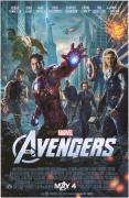 Jeremy Renner The Avengers Autographed 11" x 17" Movie Poster