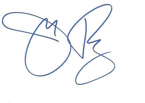 JERI RYAN as SEVEN of NINE on TV Series "STAR TREK: VOYAGER" Signed 6x4 Index Card