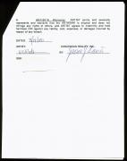 Jerry Garcia Signed 3 Page Grateful Dead Merchandising Agreement PSA #AA01915